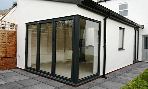 bi-fold doors in Oxford installed by Paradise Windows