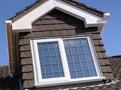 Leaded Double Glazing Windows on a Loft Room